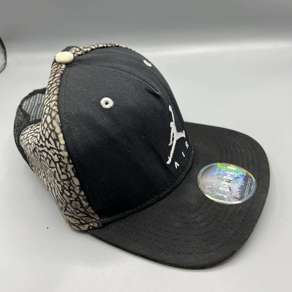 Air‎ Jordan Trucker Hat Men Cement Elephant Embroidered Jumpman Snap Back Cap